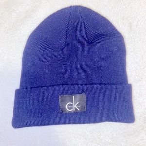 🌷4/20 navy Blue Calvin Klein beanie